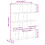 VidaXL (white) vidaXL Wall Cube Shelf 12 Compartments Storage Floating Shelf Engineered Wood 4