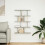 VidaXL (grey sonoma) vidaXL Wall Cube Shelf 12 Compartments Storage Floating Shelf Engineered Wood 3