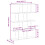 VidaXL (artisan oak) vidaXL Wall Cube Shelf 12 Compartments Storage Floating Shelf Engineered Wood 4
