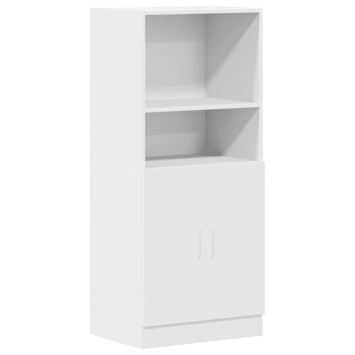 VidaXL (white) vidaXL Kitchen Cabinet Set 2 Piece Storage Cabinet Cupboard Engineered Wood 1