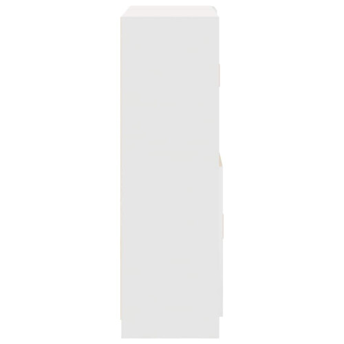 VidaXL (white) vidaXL Kitchen Cabinet Set 2 Piece Storage Cabinet Cupboard Engineered Wood 2