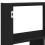 VidaXL (black) vidaXL Wall Cube Shelf Floating Storage Shelf 12 Compartments Engineered Wood 7