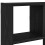 VidaXL (black) vidaXL Wall Cube Shelf Floating Storage Shelf 12 Compartments Engineered Wood 8