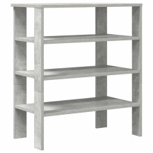 (concrete grey, 70 cm) vidaXL Shoe Rack Old Wood 61x32x105 cm Engineered Wood shoe storage shoe shelf
