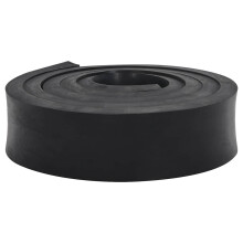 (250 x 8 x 2 cm) vidaXL Rubber Edge for Snow Plow Replacement Snow Plow Cutting Edge Black