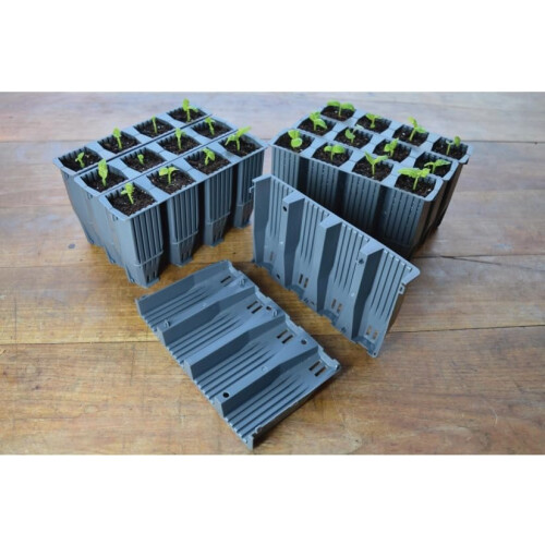 Garden Haven ® 28-Cell Deep Root Plant Cells - 12cm Deep, Reusable 2