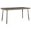 VidaXL (grey, 80 x 40 x 37 cm) vidaXL Garden Coffee Table Rectangular Light Grey 40x40x37 cm Poly Rattan 1