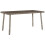 VidaXL (grey, 80 x 40 x 37 cm) vidaXL Garden Coffee Table Rectangular Light Grey 40x40x37 cm Poly Rattan 6