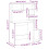 VidaXL (white) vidaXL Desk with Shelves Writing Compter Table Study Desk Engineered Wood 4