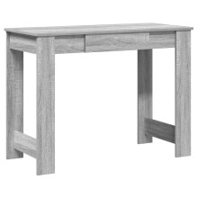 (grey sonoma) vidaXL Desk Concrete Grey 100x45x75 cm Engineered Wood office desk study desk