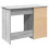 VidaXL (grey sonoma) vidaXL Desk Writing Table Working Desk Study Computer Desk Engineered Wood 7