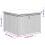 VidaXL vidaXL 2-tlg. Garten-Sofagarnitur mit Kissen Schwarz Poly Rattan 8