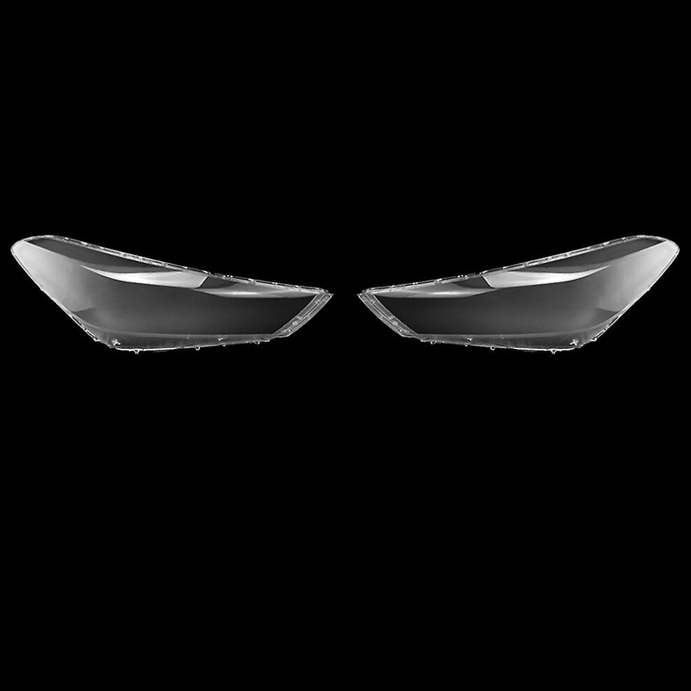 (A Piar) Car Headlight Lens For Hyundai Tucson 2015 2016 2017 2018 Car Headlamp Cover Auto Shell Transparent Lampshade Lamp Shell Masks 8795863485324