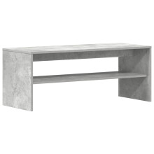 (concrete grey, 100 x 40 x 40 cm) vidaXL TV Cabinet Black 100x40x40 cm Engineered Wood tv stand tv sideboard