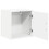 VidaXL (white) vidaXL Garage Wall Cabinet Concrete Grey Engineered Wood cabinet 5