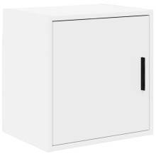 (white) vidaXL Garage Wall Cabinet Concrete Grey Engineered Wood cabinet