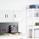 VidaXL (white) vidaXL Garage Wall Cabinet Concrete Grey Engineered Wood cabinet 3