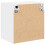 VidaXL (white) vidaXL Garage Wall Cabinet Concrete Grey Engineered Wood cabinet 8