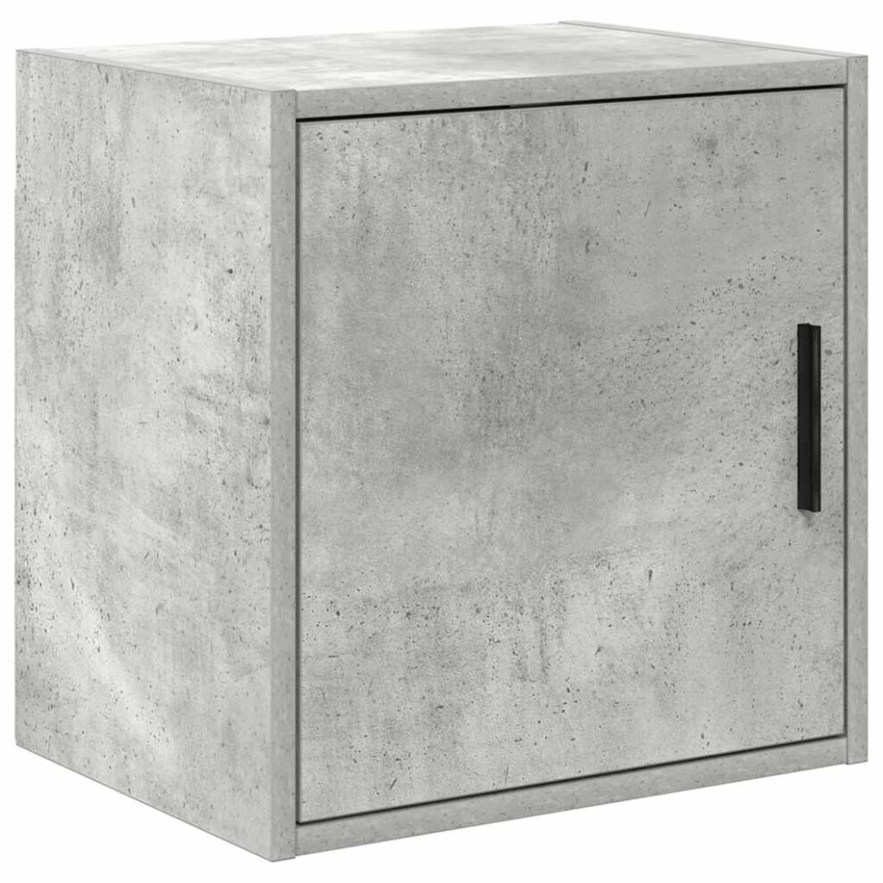 Vidaxl (Concrete ) Garage Wall Cabinet Concrete Engineered Wood Cabinet Grey