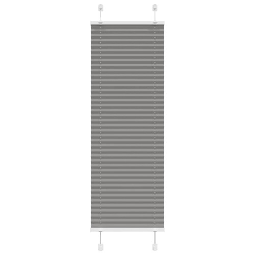 VidaXL vidaXL Plissee Anthrazit 40x150 cm Stoffbreite 39,4 cm Polyester 1