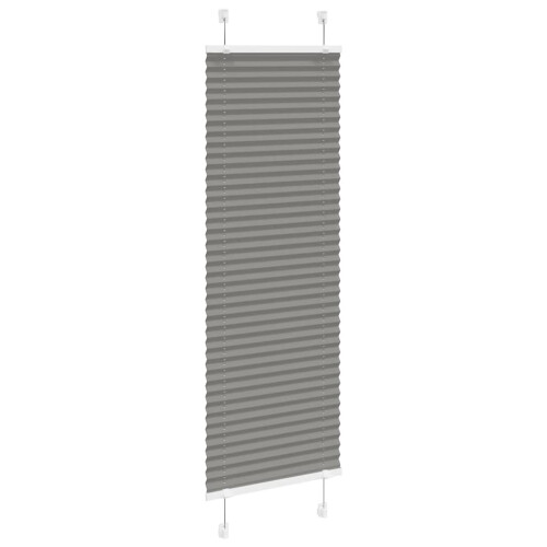 VidaXL vidaXL Plissee Anthrazit 40x150 cm Stoffbreite 39,4 cm Polyester 2