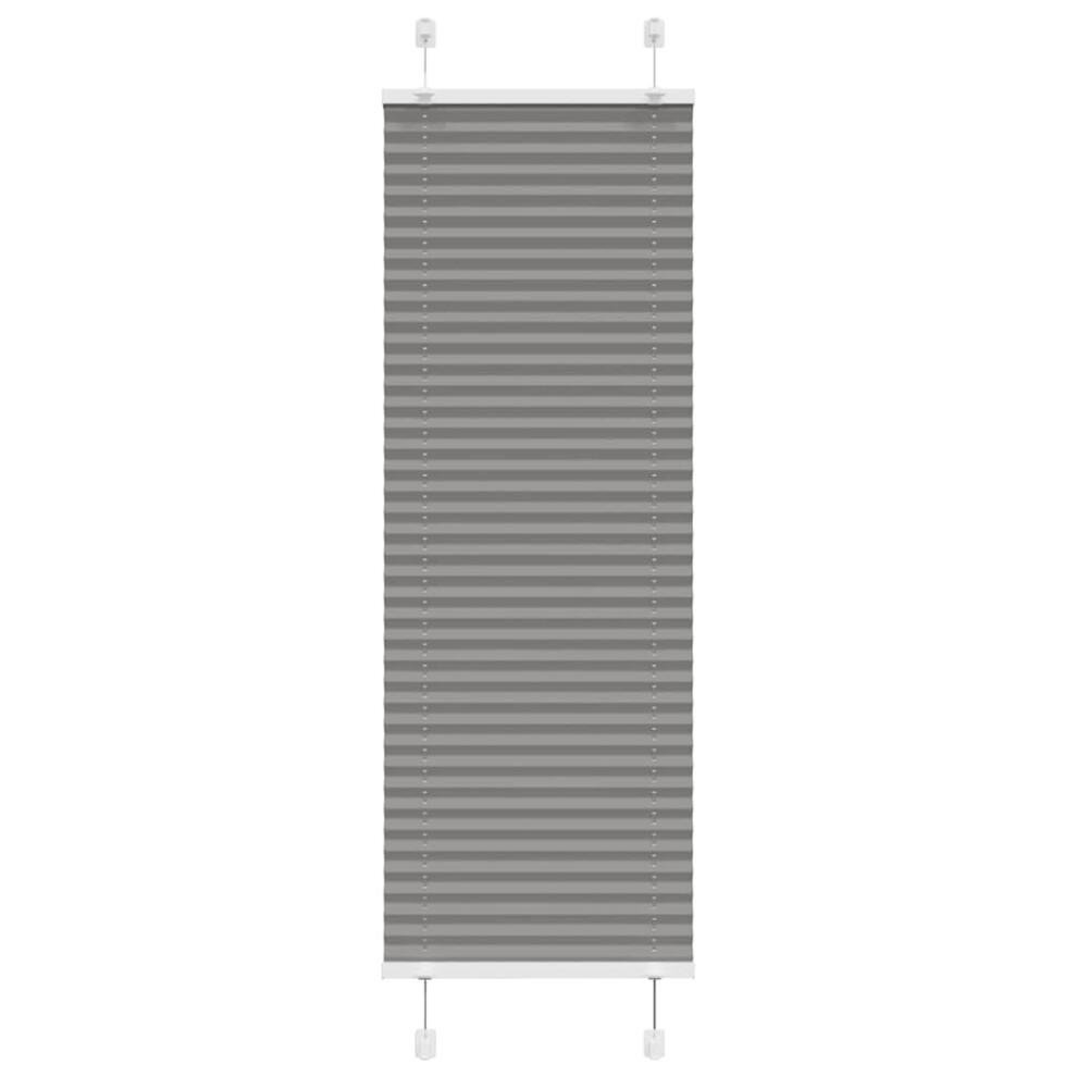 (anthracite, 50 x 150 cm) vidaXL Pleated Blind Anthracite 40x100 cm Fabric Width 39.4 cm Polyester