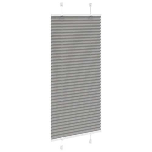 VidaXL vidaXL Plissee Anthrazit 55x150 cm Stoffbreite 54,4 cm Polyester 2