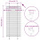VidaXL vidaXL Plissee Anthrazit 55x150 cm Stoffbreite 54,4 cm Polyester 4