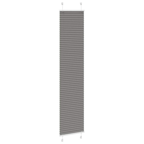 VidaXL (anthracite, 40 x 200 cm) vidaXL Pleated Blind Anthracite 40x100 cm Fabric Width 39.4 cm Polyester 2