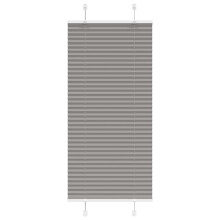 vidaXL Plissee Anthrazit 55x150 cm Stoffbreite 54,4 cm Polyester