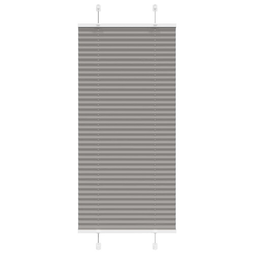 VidaXL vidaXL Plissee Anthrazit 55x150 cm Stoffbreite 54,4 cm Polyester