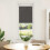 VidaXL vidaXL Plissee Schwarz 50x100 cm Stoffbreite 49,4 cm Polyester 2