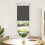 VidaXL vidaXL Plissee Schwarz 45x100 cm Stoffbreite 44,4 cm Polyester 2