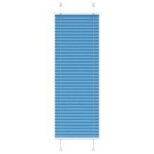 vidaXL Plissee Blau 45x100 cm Stoffbreite 44,4 cm Polyester
