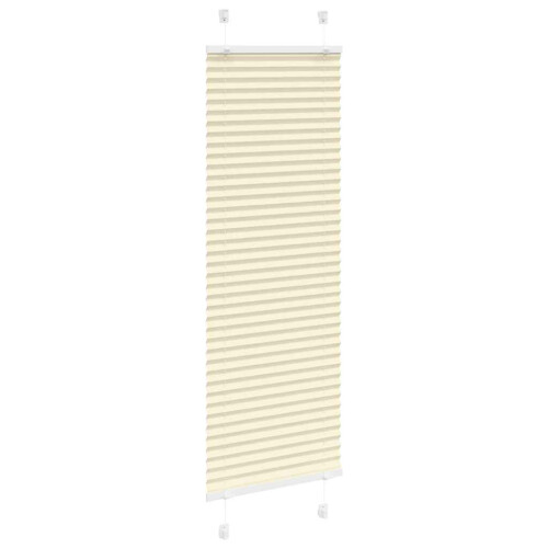 VidaXL vidaXL Plissee Creme 40x150 cm Stoffbreite 39,4 cm Polyester 2