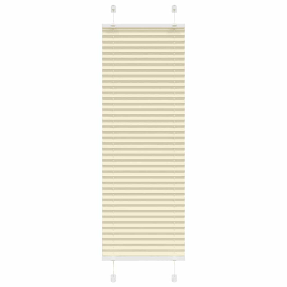 (cream, 50 x 150 cm) vidaXL Pleated Blind Anthracite 40x100 cm Fabric Width 39.4 cm Polyester