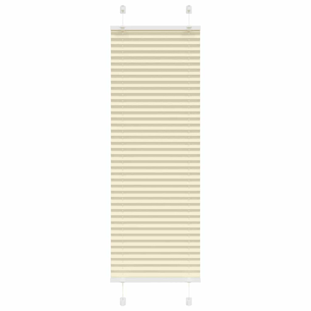 Vidaxl (Cream, 40 X 150 Cm) Pleated Blind Anthracite 40X100 Cm Fabric Width 39.4 Cm Polyester