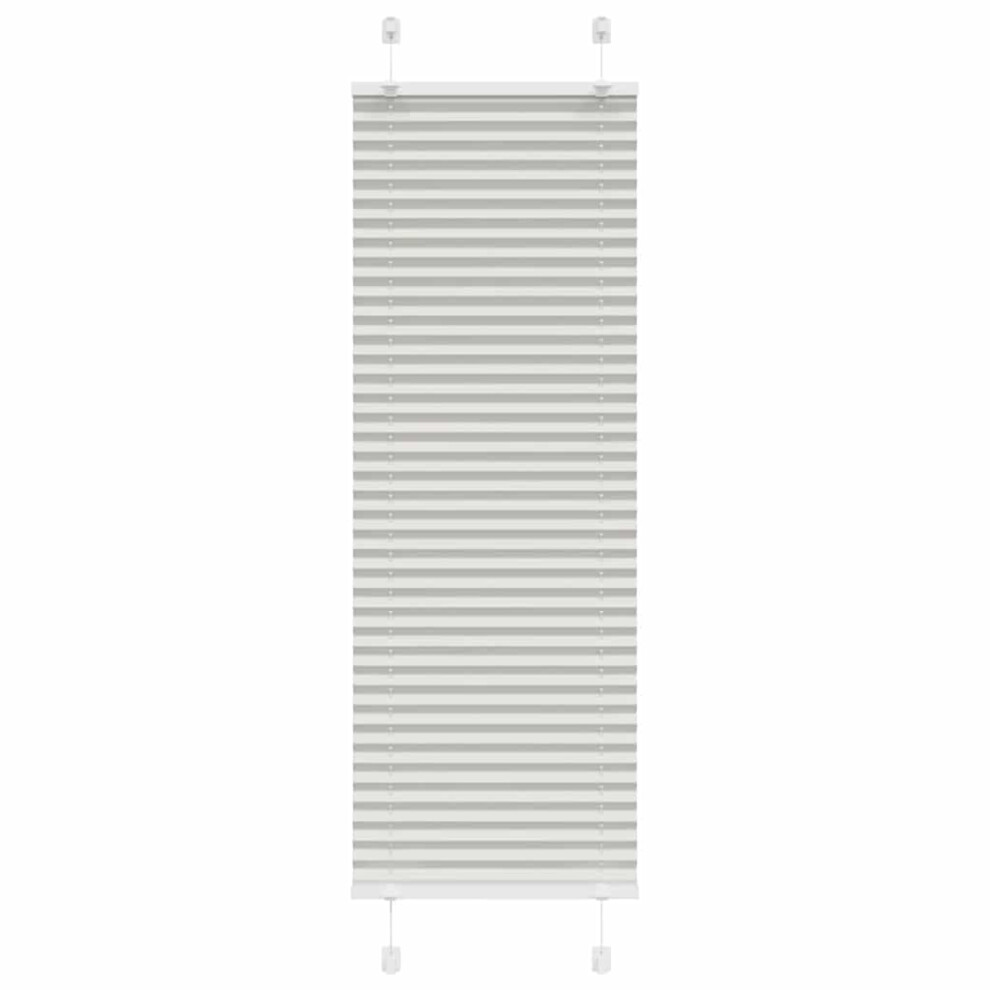 (light grey, 45 x 100 cm) vidaXL Pleated Blind Anthracite 40x100 cm Fabric Width 39.4 cm Polyester