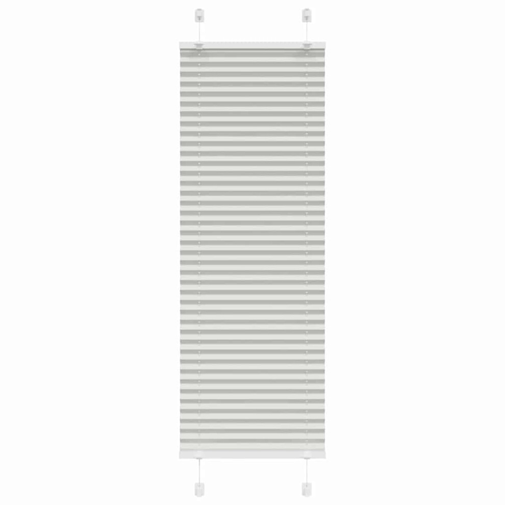 (light grey, 50 x 100 cm) vidaXL Pleated Blind Anthracite 40x100 cm Fabric Width 39.4 cm Polyester