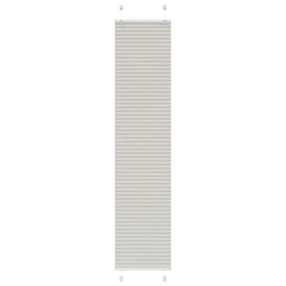 Vidaxl (Light Grey, 40 X 200 Cm) Pleated Blind Anthracite 40X100 Cm Fabric Width 39.4 Cm Polyester