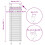 VidaXL vidaXL Plissee Rosa 40x150 cm Stoffbreite 39,4 cm Polyester 4