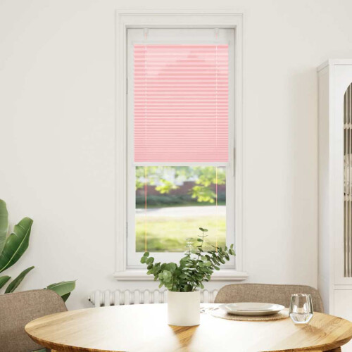 VidaXL vidaXL Plissee Rosa 40x150 cm Stoffbreite 39,4 cm Polyester 1