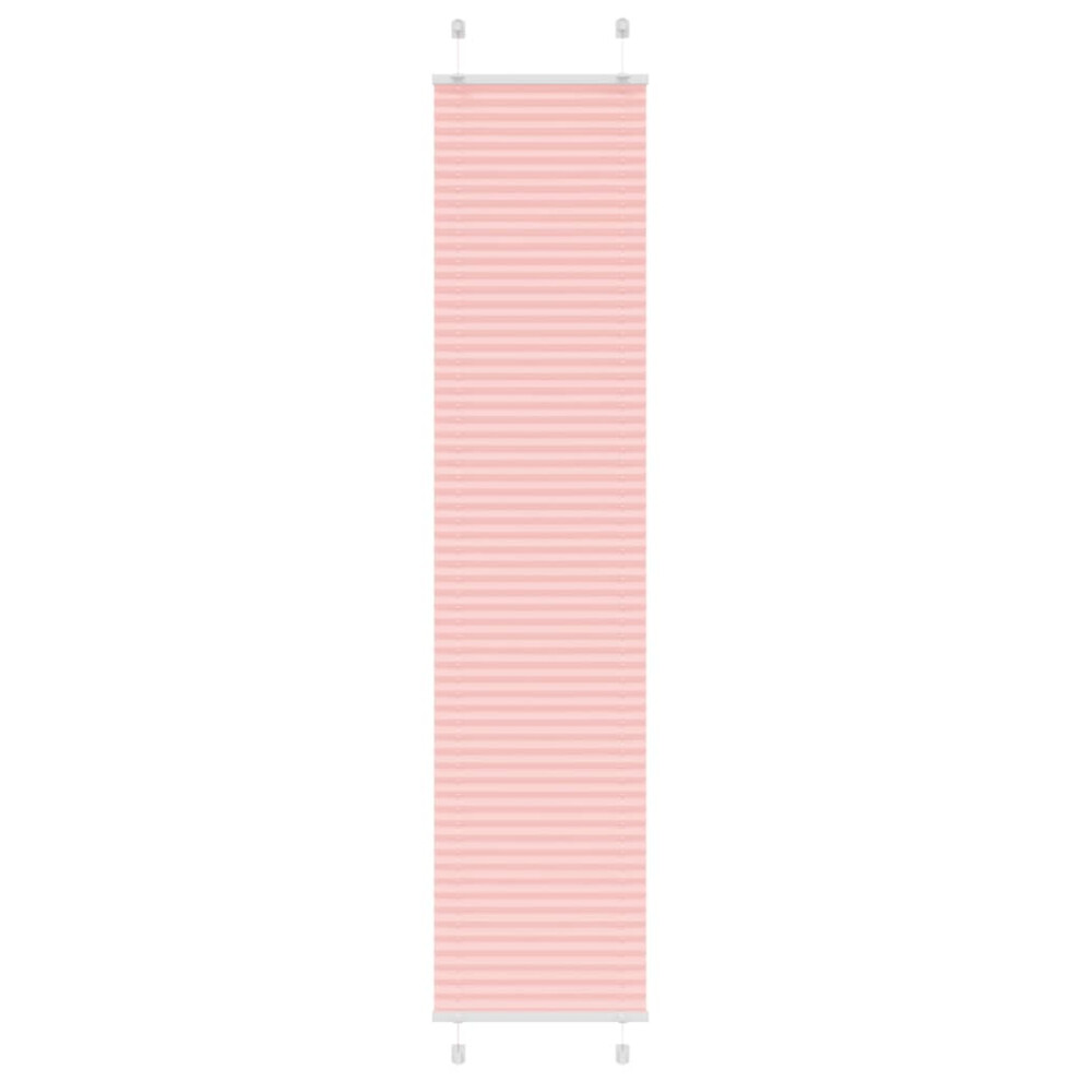 (pink, 40 X 200 cm) vidaXL Pleated Blind Anthracite 40x100 Cm Fabric Width 39.4 Cm Polyester