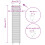 VidaXL vidaXL Plissee Rosa 40x200 cm Stoffbreite 39,4 cm Polyester 4
