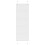 VidaXL vidaXL Plissee Weiß 40x100 cm Stoffbreite 39,4 cm Polyester 1