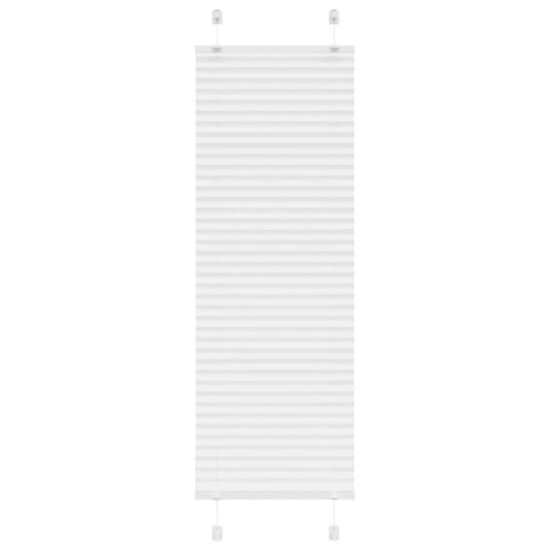VidaXL vidaXL Plissee Weiß 40x100 cm Stoffbreite 39,4 cm Polyester