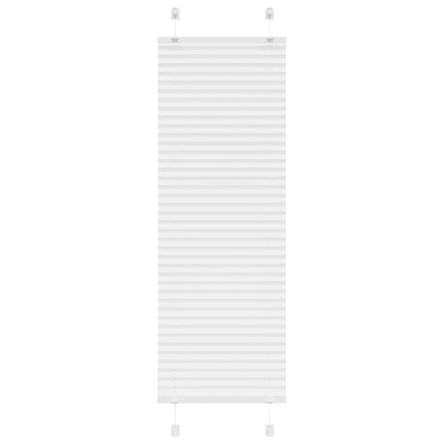 VidaXL vidaXL Plissee Weiß 50x150 cm Stoffbreite 49,4 cm Polyester