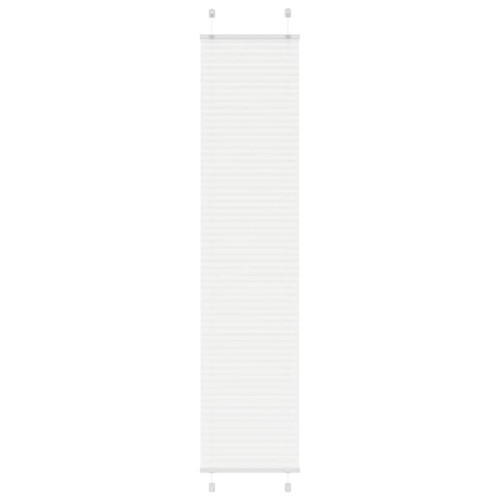VidaXL vidaXL Plissee Weiß 45x200 cm Stoffbreite 44,4 cm Polyester
