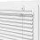 VidaXL vidaXL Plissee Weiß 45x200 cm Stoffbreite 44,4 cm Polyester 10