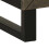 VidaXL vidaXL Bedside Cabinet Black 50x33x60 cm Solid Wood Mango bedside table 9